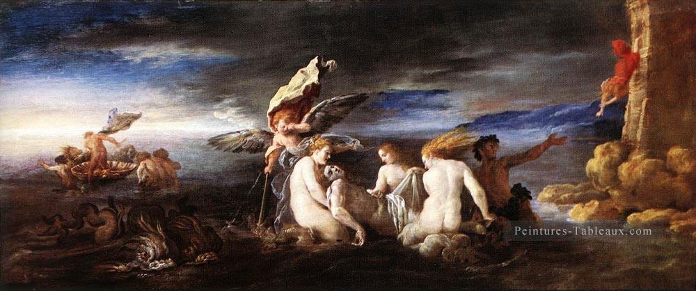 Héros et Leander Baroque figures Domenico Fetti Peintures à l'huile